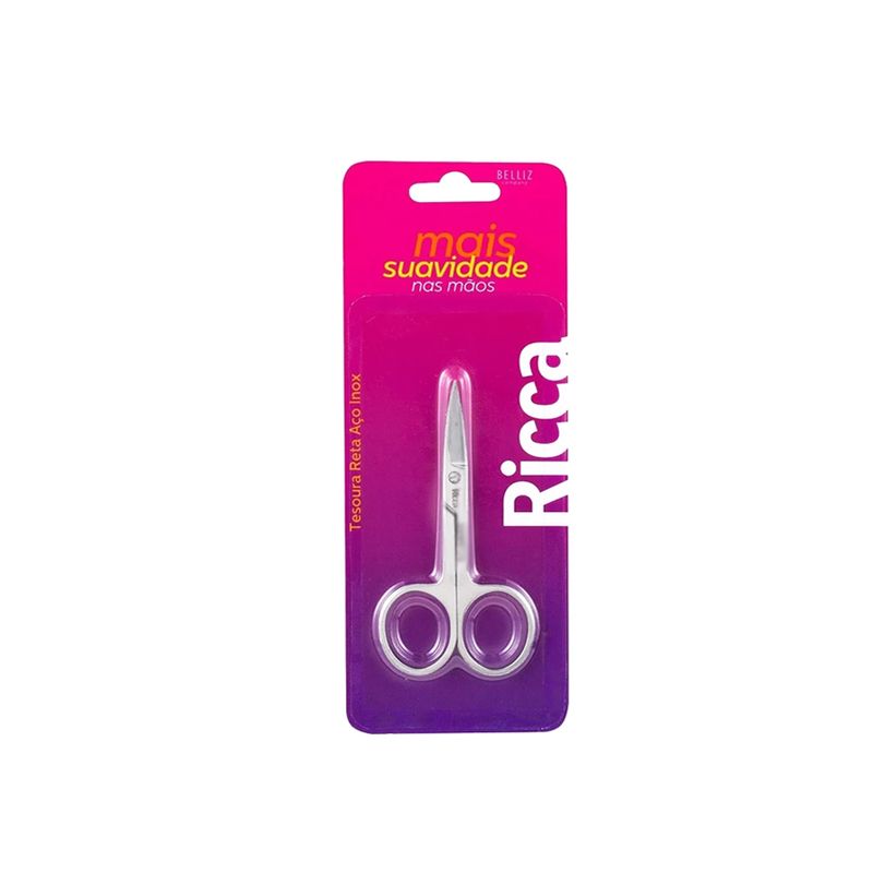 ricca-ref-1675-tesoura-reta-aco-inox