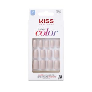 Kiss New York Salon Color Little Princess - Unhas Postiças