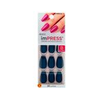 unhas-posticas-impress-by-kiss-ny-color-coffin-shappire