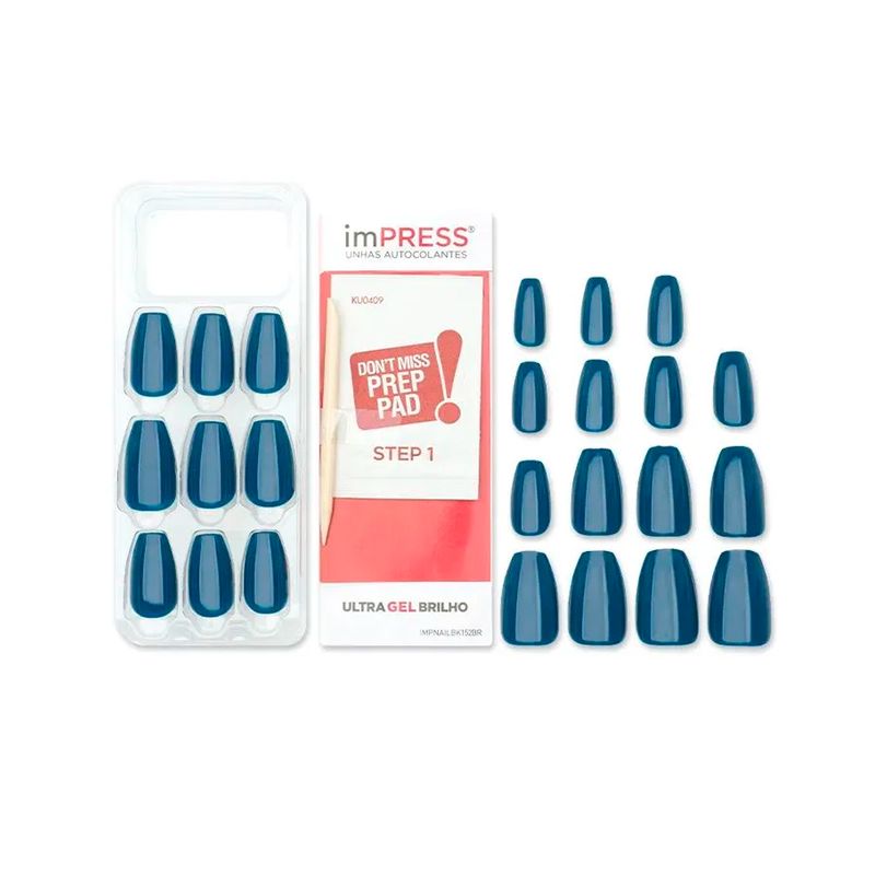 unhas-posticas-impress-by-kiss-ny-color-coffin-shappire