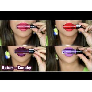 Batom Líquido Zanphy Glam 01 Cor Amasso
