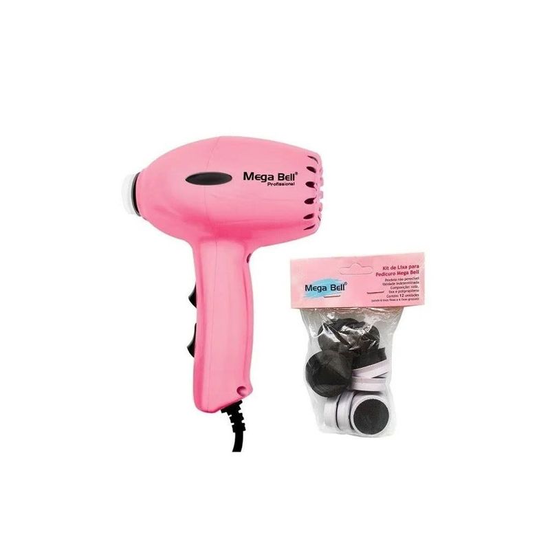 pedicuro-mega-bell-compact-pink-220v