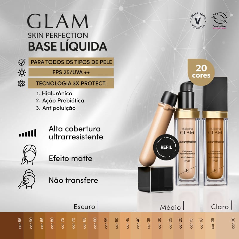 base-liquida-eudora-skin-perfeita-cor15-30ml-refil-eudora