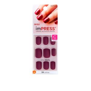 Kiss New York Impress Matte Color Sexy Lady - Unhas Postiças 4g