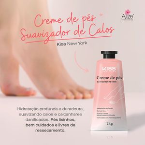 Creme para Pés Kiss NY Suavizador de Calos