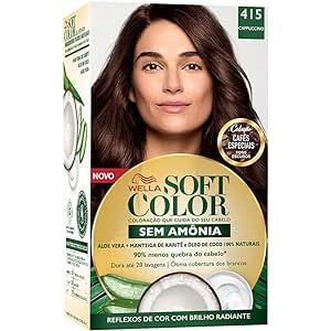 Coloração Soft Color Cappuccino 4.15 Cafés Especiais