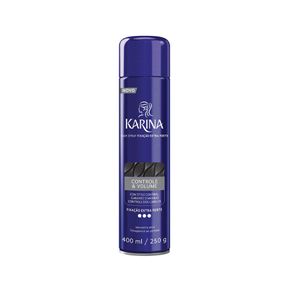 Spray Fixação Extra Forte Karina Controle E Volume - 400ml