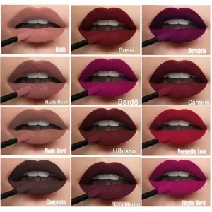 Batom Vult Matte Lips Vermelho Carmim - Vult