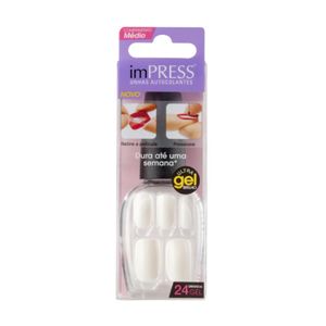 Kiss New York Impress Média Cotton Candy - Unhas Postiças