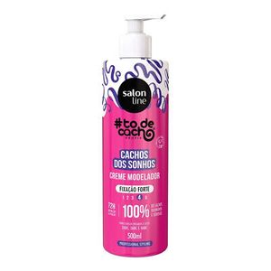 Creme Modelador Salon Line Cachos dos Sonhos Fixação Forte - Salon Line - 500ml