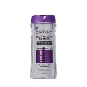 Água Micelar Zanphy Bifásica 200ml