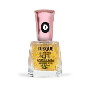 Esmalte Risqué Diamond Gel Top Coat Cristal 9,5ml