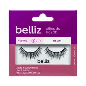 Cílios Belliz 3D 202