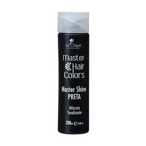 Máscara Le Cliqué Master Hair Colors Shine Preta 250ml