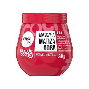 Máscara Matizadora Vermelho Cereja 300g - Salon Line