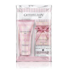 Kit Giovanna Baby Classic - Hidratrante 200 ml, Colonia 20ml e Sabonete 90g