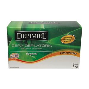 Depimiel - cera Vegetal 1kg  Caixa Com 4 Potes 250g