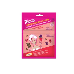 Máscara De Tratamento Ricca Nutrição Frutas Vermelhas e Chocolate