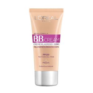 B.B. Cream LOréal Paris 5 em1 FPS20 Média 30ml