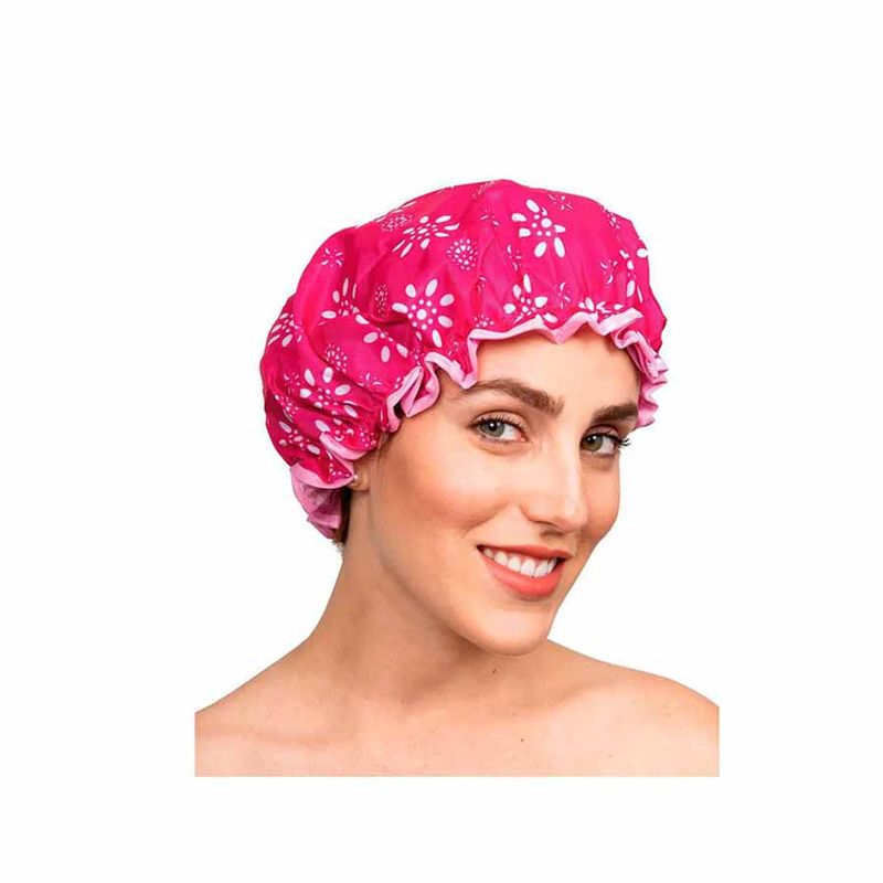 ricca-estampada-azul-rosa-touca-de-banho