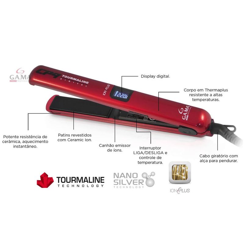prancha-gama-italy-cp9-tourmaline-digital-ion-plus-bivolt