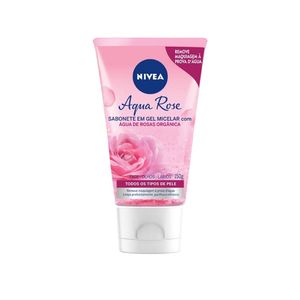 Sabonete Gel Facial Nivea Micellair Água de Rosas 150ml