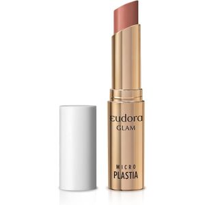 Batom Eudora Nude Rosado Glam Microplastia 3,3g