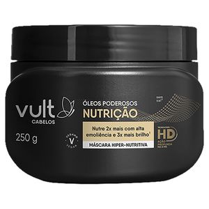 Máscara Vult Cabelos Óleos Poderosos Nutrição Pote 250g
