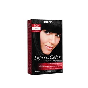 Tonalizante Amend Supéria Color 100 Preto 60g