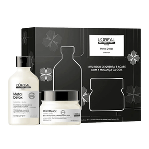 Kit Loreal Metal Detox Shampoo 300ml + Máscara 250g - L'Oréal Professionnel