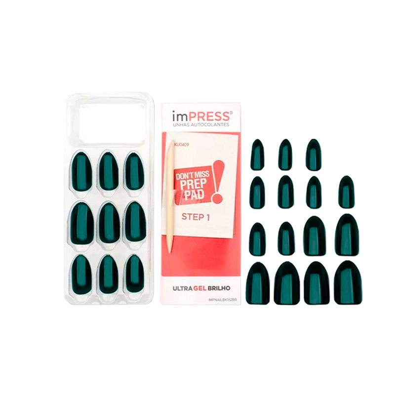 unhas-posticas-impress-by-kiss-ny-color-almond-esmerald