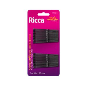 Ricca Preto N°5 Ref.340 - Grampo Para Cabelo