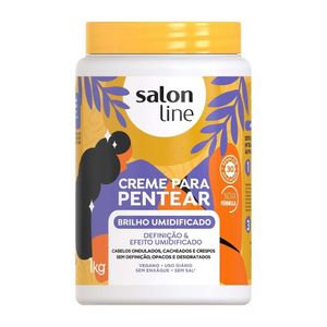 Creme para Pentear Salon Line Bomba Definição Natural 1kg - Salon Line