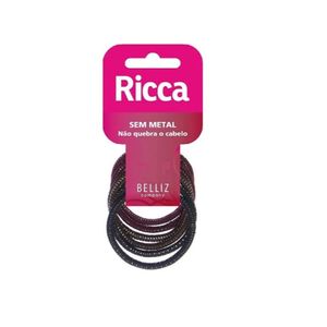 Ricca - Elastico Sem Metal Brilho 895