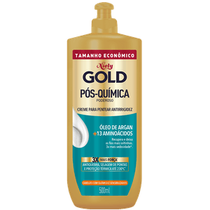 Creme para Pentear Niely Gold Pós Química 500ml