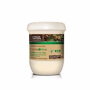 Creme de Massagem Dagua Natural Cafeína 7 Ativos 650g