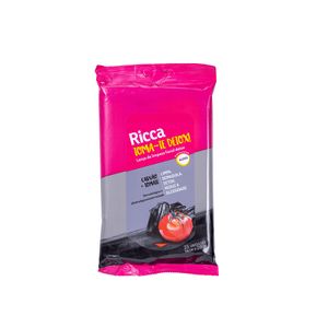 Lenço Micelar Demaquilante Ricca Toma-te Detox c/25 Unidades