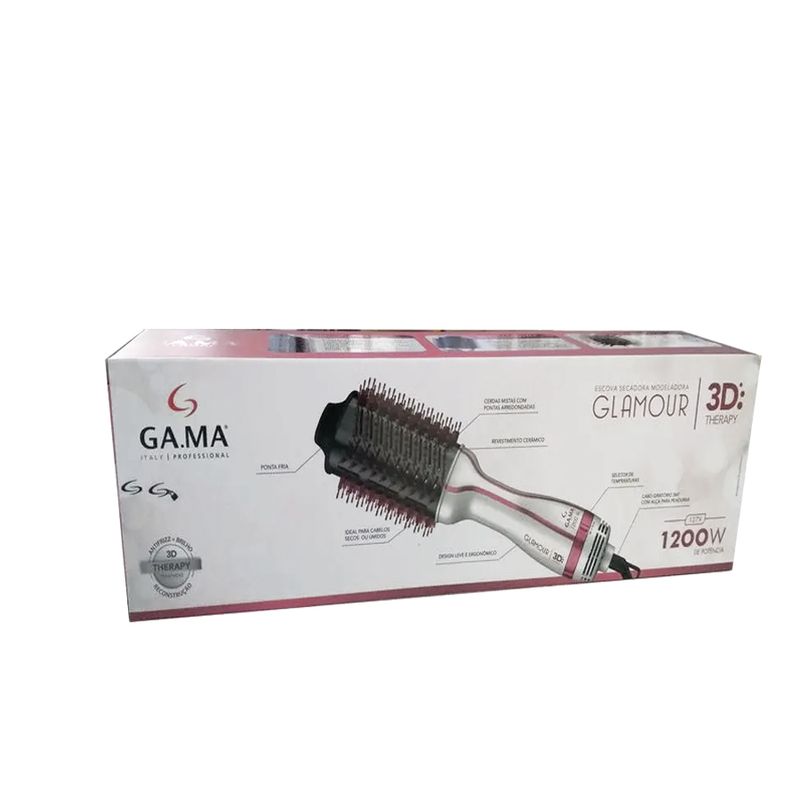 escova-secadora-gama-glamour-pink-brush-3d-127v-