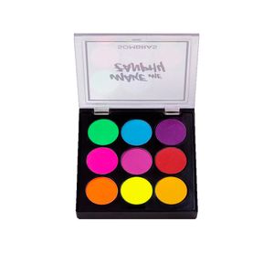 Paleta Zanphy 9 Cores Neon Ref 5