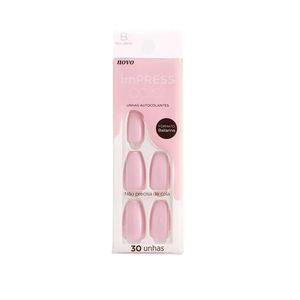 Unhas Postiças Kiss New York Color French Lavander