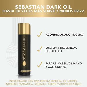 Sh Sebastian Dark Oil 250ml NV - Sebastian Professional