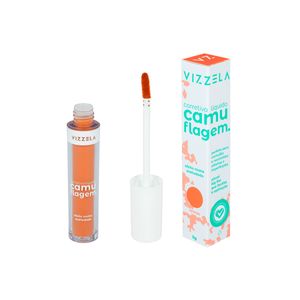 Corretivo Vizzela Camuflagem Laranja - Vizzela