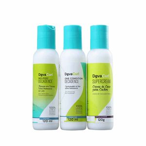 Kit Deva Curl Super Curl Hydration 3 passos 120g