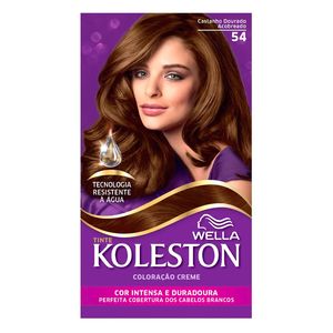 Tintura Koleston -  54 Castanho Dourado Acobreado