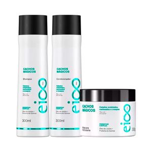 Máscara Hidratante Cachos Mágicos 300ml - Eico Pro