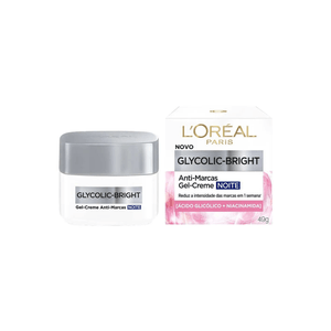 Gel Noturno L'Oréal Glycolic Bright 49g