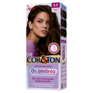 Tintura Niely Cor &amp; Ton Sem Amônia 5.0 - Niely