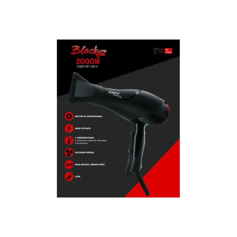 secador-taiff-black-ion-2000w-220v