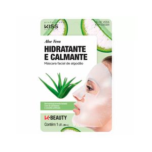 Kiss New York Aloe Vera Hidratante e Calmante - Máscara Facial 20ml