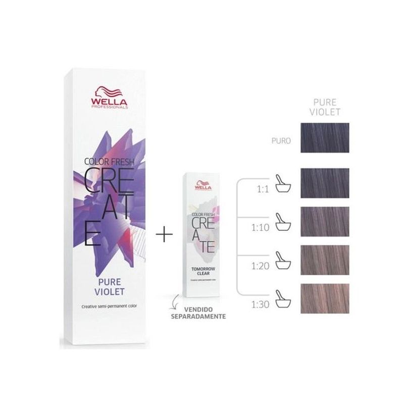 coloracao-wella-color-fresh-create-pure-violet-60ml